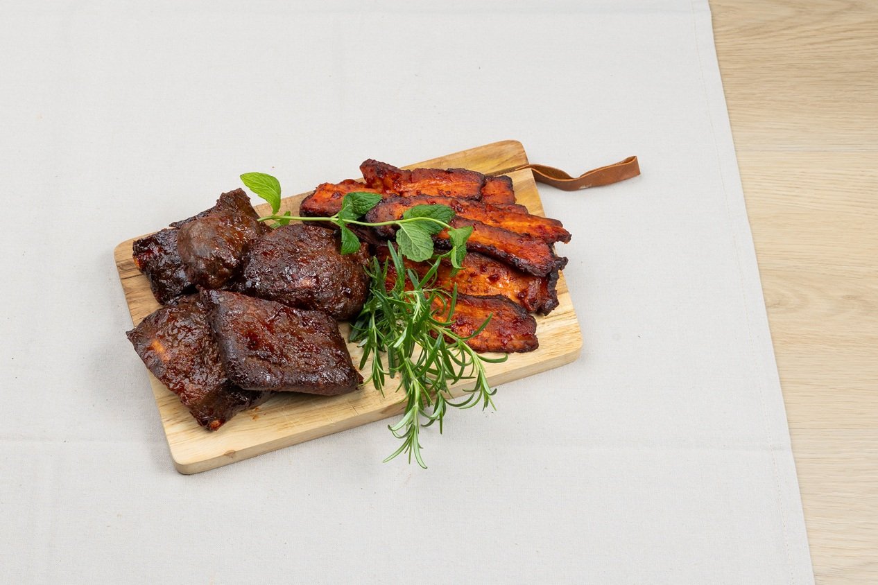 Party-Pan Klein: 50/50: Spare ribs - Zwolsche speklapjes - Afbeelding 2