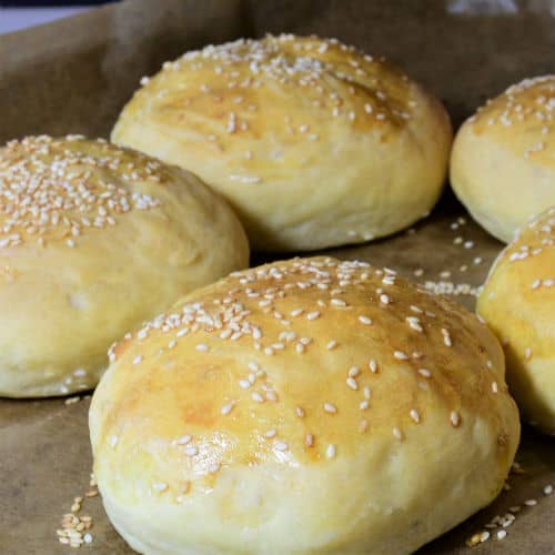 Broodjes voor de hamburger