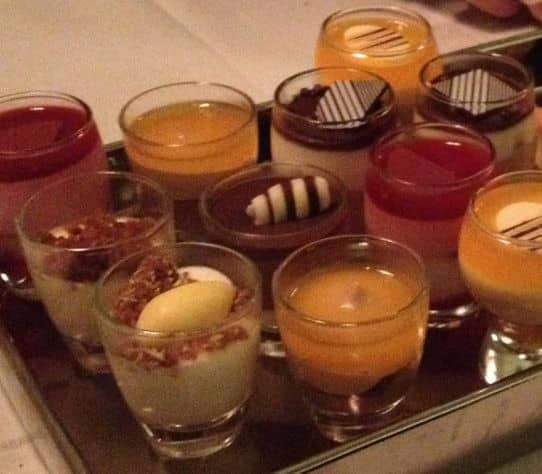 dessert buffet