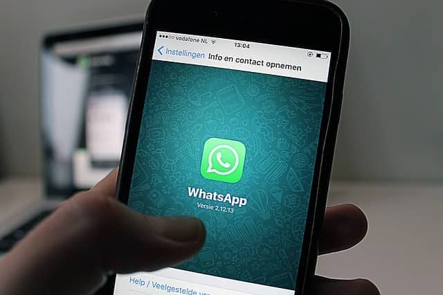 stuur een whatsapp bericht