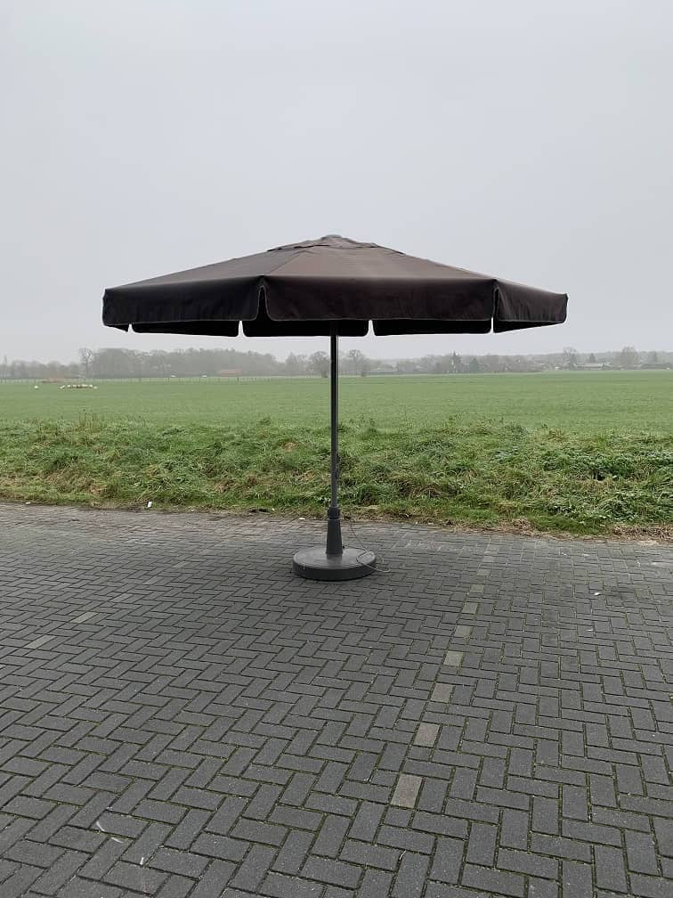 overschrijving Verlaten verlies Parasol 3,50 meter incl. voet - Slagerij van Guilik