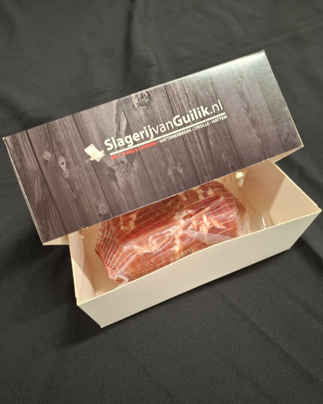 Hamrollade 1 kilo in geschenkdoos