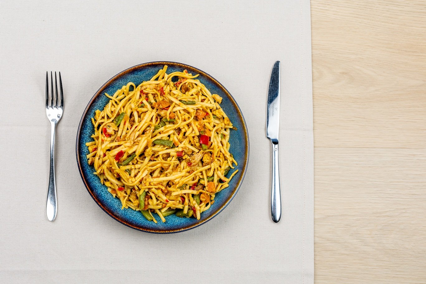 Bami schotel met kip