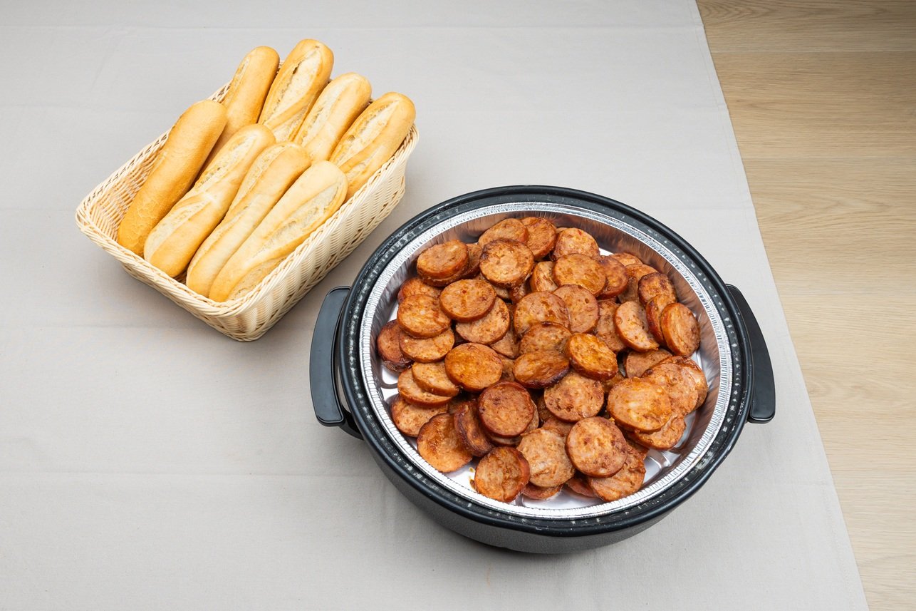 Party-Pan Grillworst (20 pers)