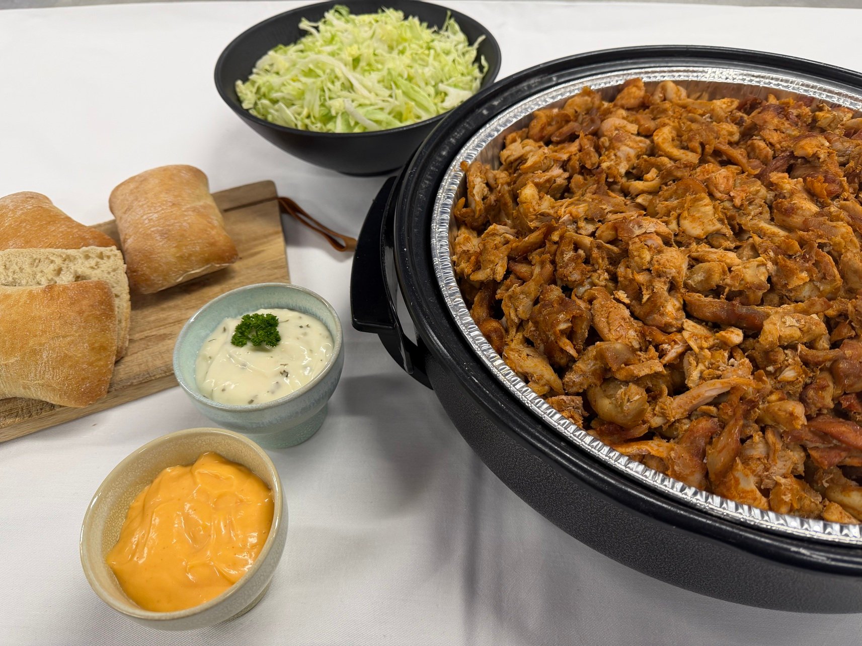 Party-pan: Shoarma (20 broodjes)