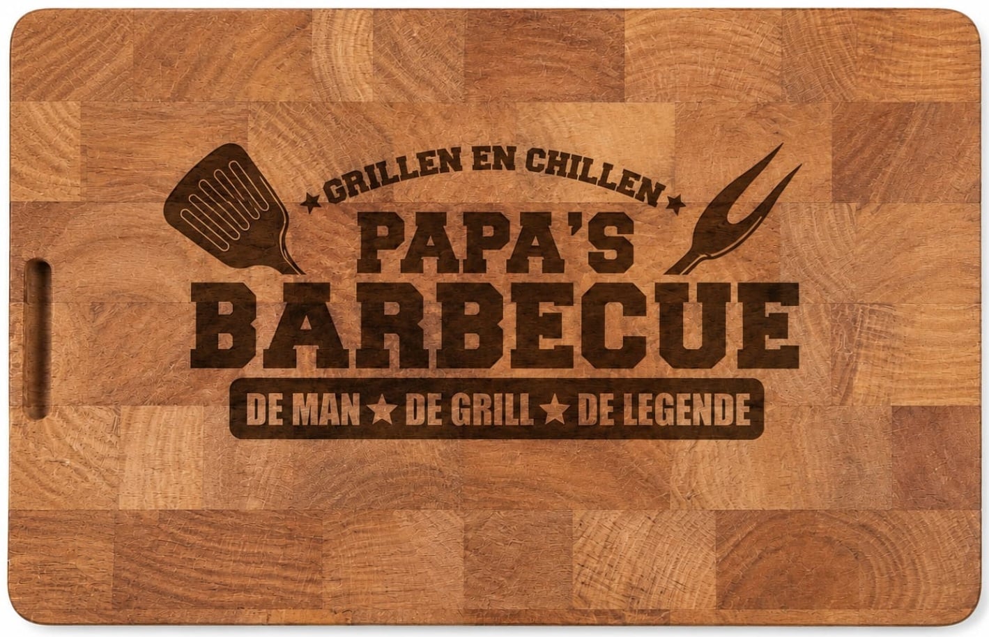 Vaderdag Plank met bedrukking